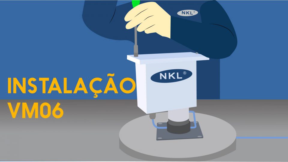 Instalação do indicador de volume VM06 NKL