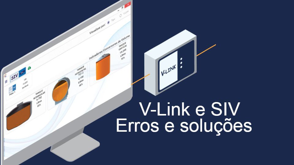 V-Link e SIV 4 - Erros e possíveis Soluções