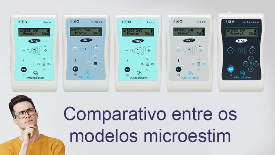 Família Microestim - Comparativo entre os modelos