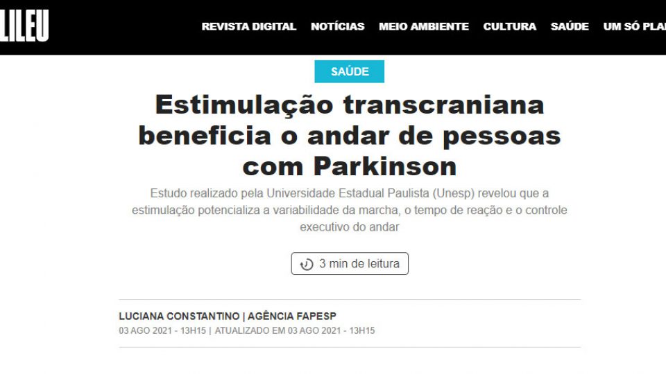 Estimulação transcraniana beneficia o andar de pessoas com Parkinson - Revista Galileu